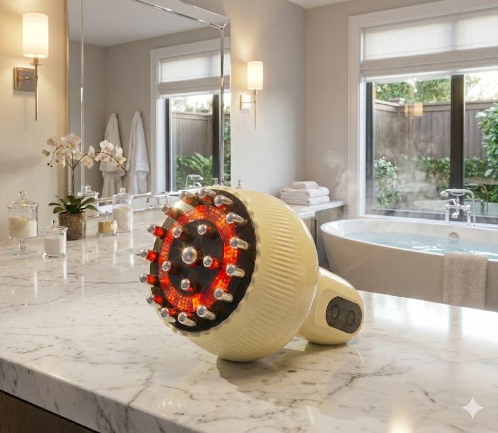 Handheld Massager for Full Body Relaxation & Lymphatic Support