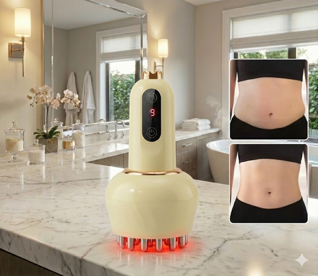 Handheld Massager for Full Body Relaxation & Lymphatic Support